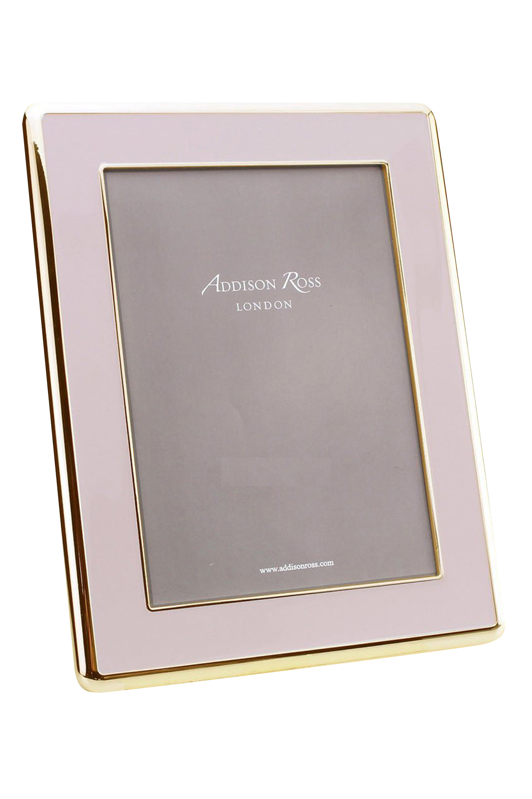 Curve Photo frame, Enamel  Gold, 5x7 