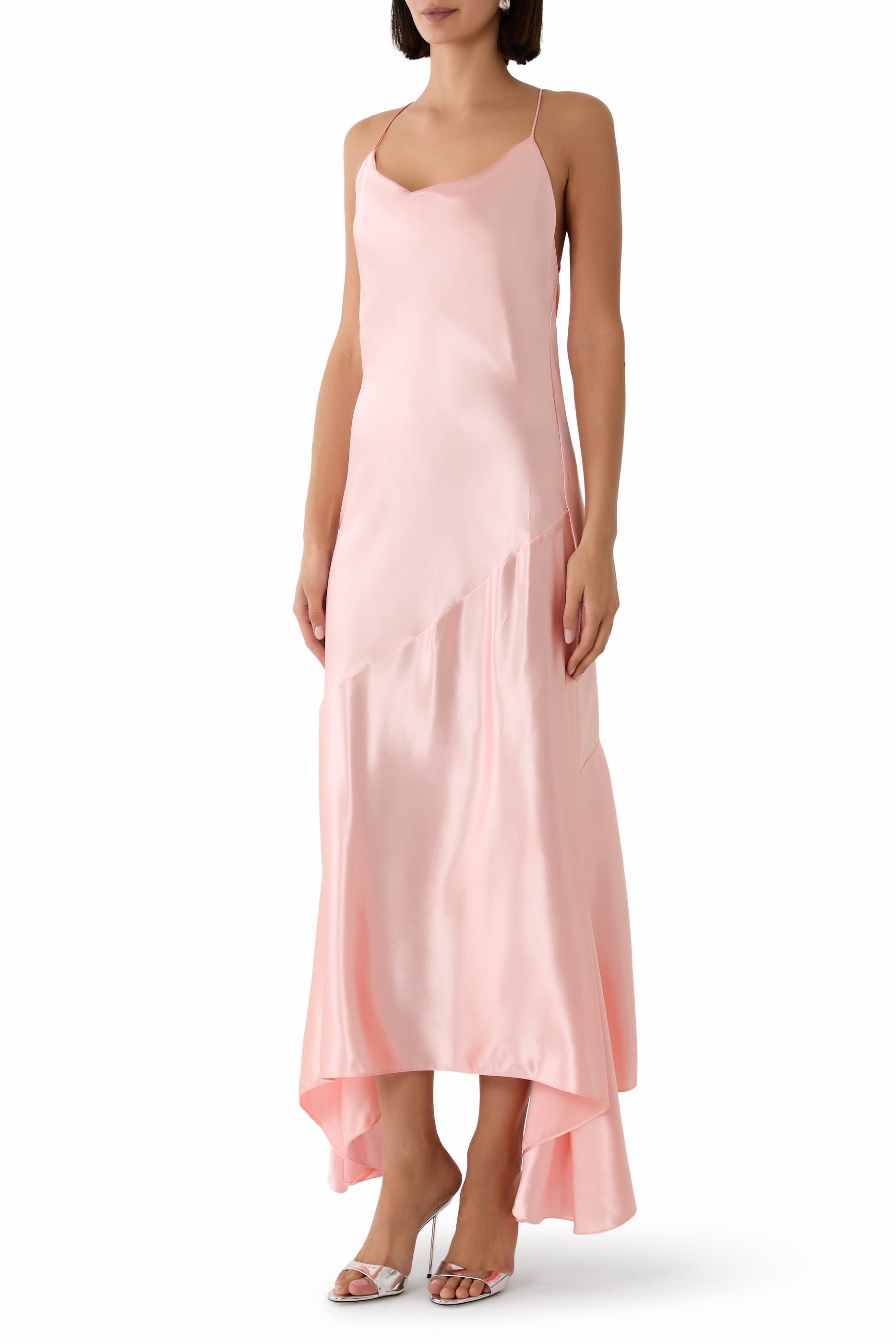 Open-Back Floating Dress