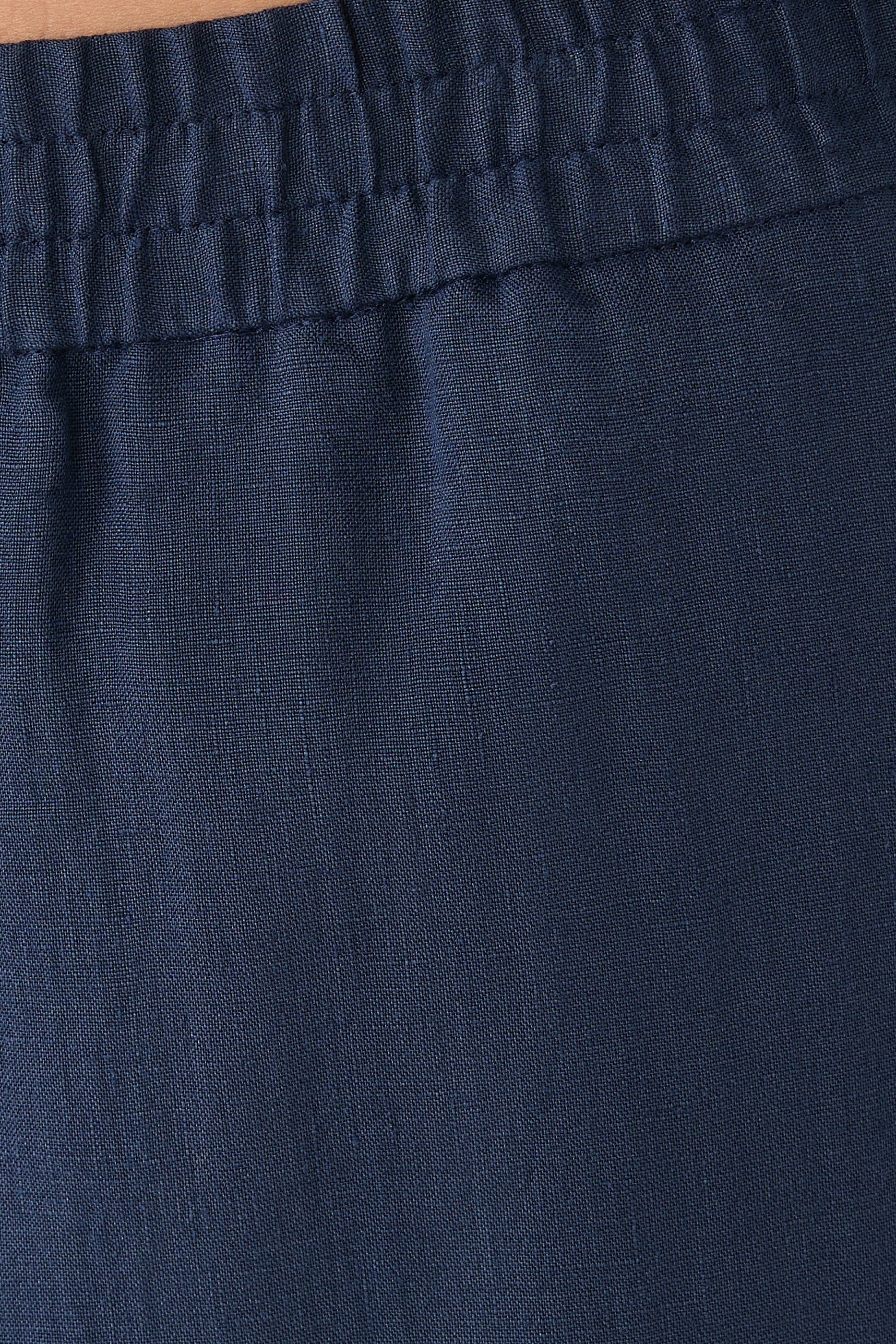 Linen Drawstring Trousers