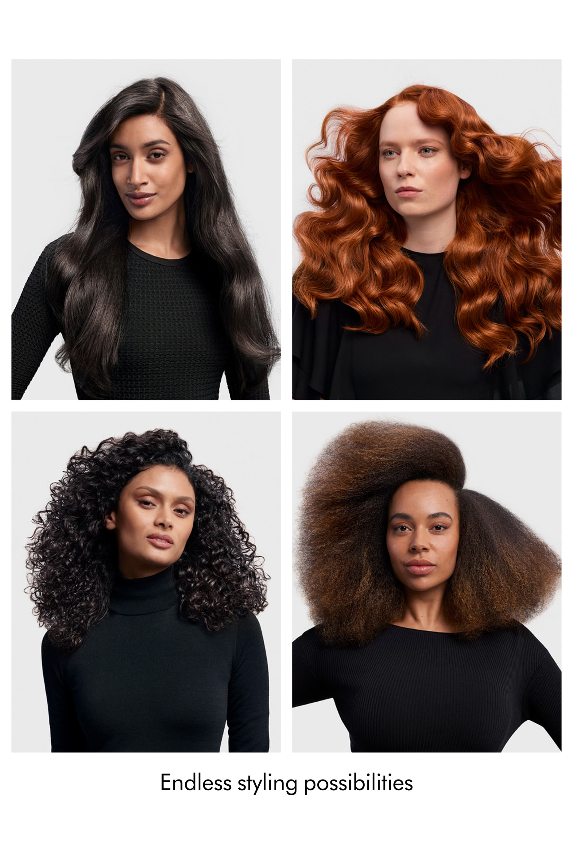 Airwrap i.d.&trade; Multi-styler and Dryer  Straight+Wavy (Amber Silk)