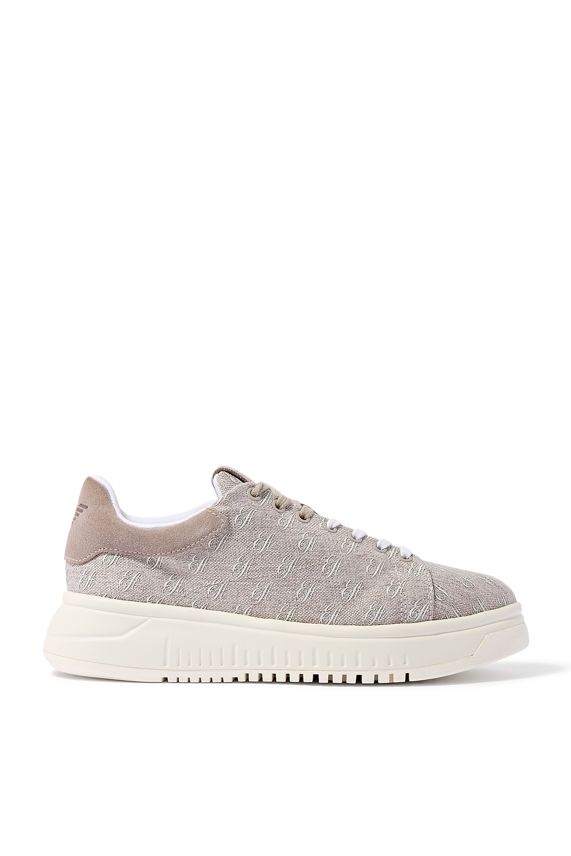 Micro EA Canvas Logo Sneakers