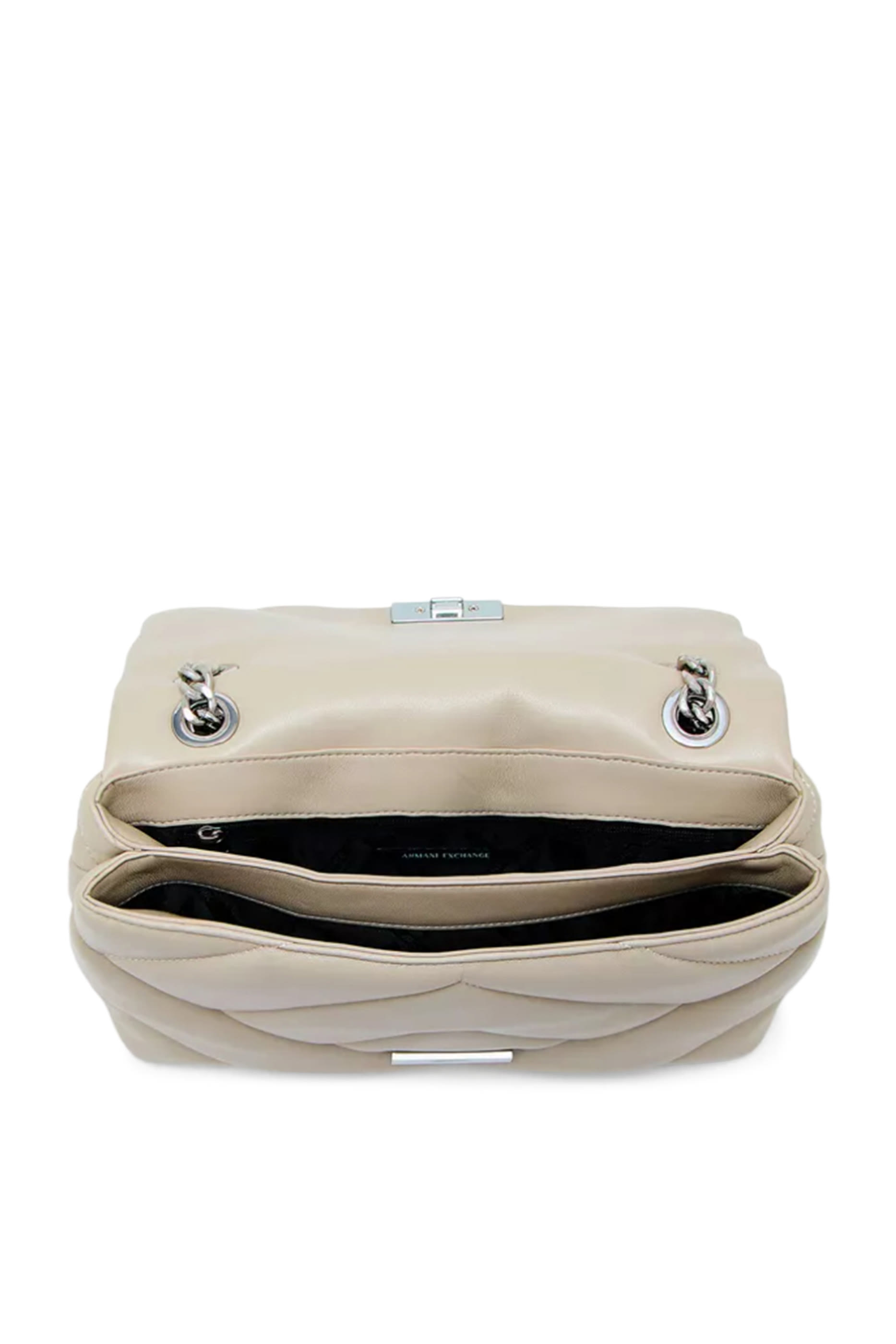 Quilted Faux Leather Crossbody Bag with Chain Strap