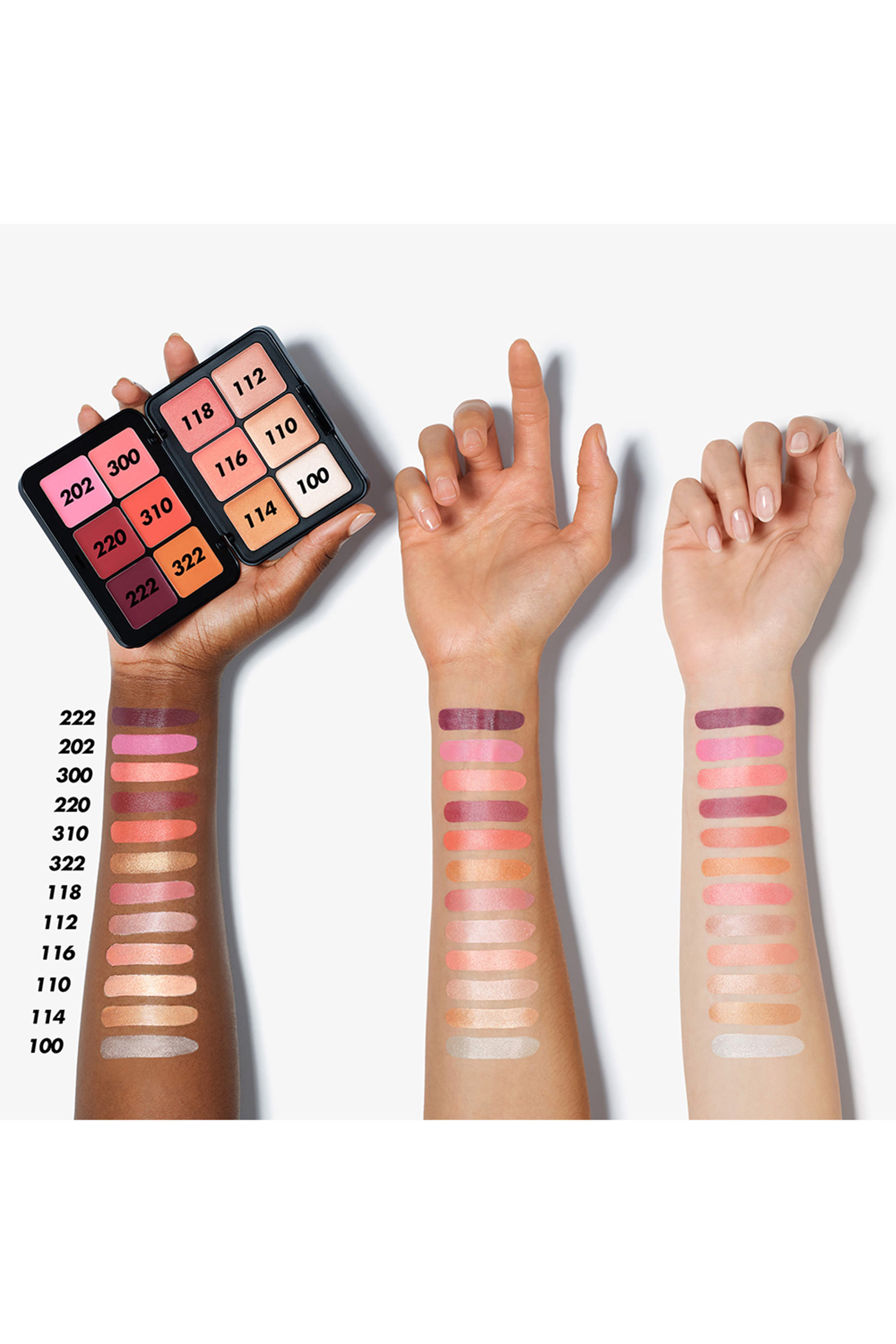 HD Skin Blush  Glow Palette