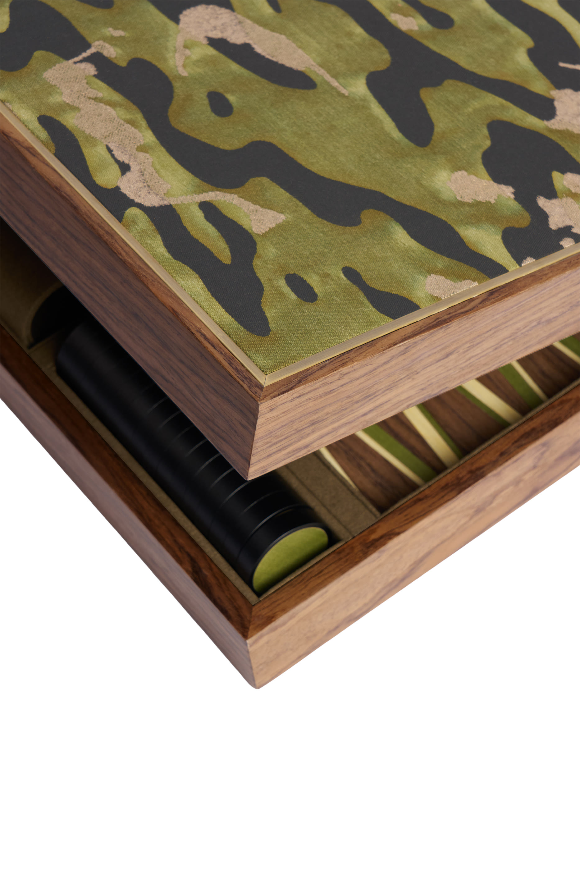 Fortuny Backgammon  Garno Isole Military Green