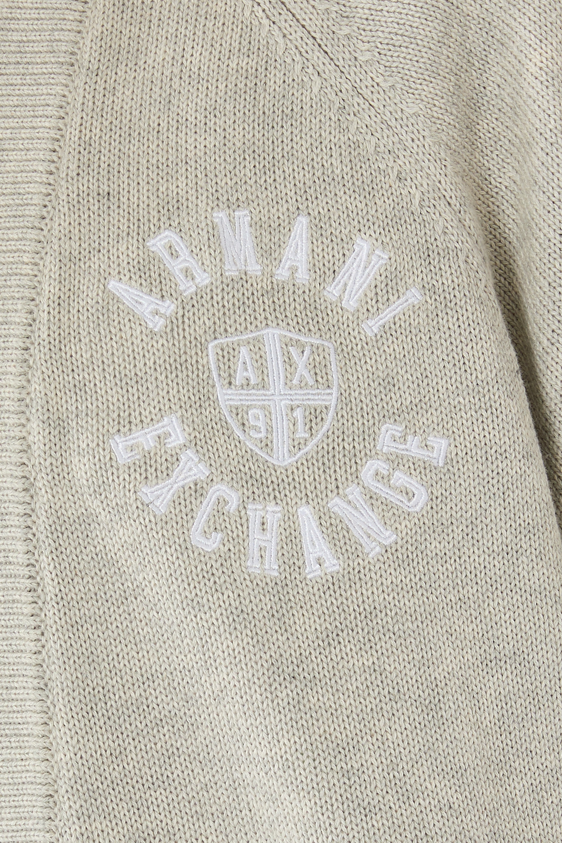 Logo V-Neck Cardigan