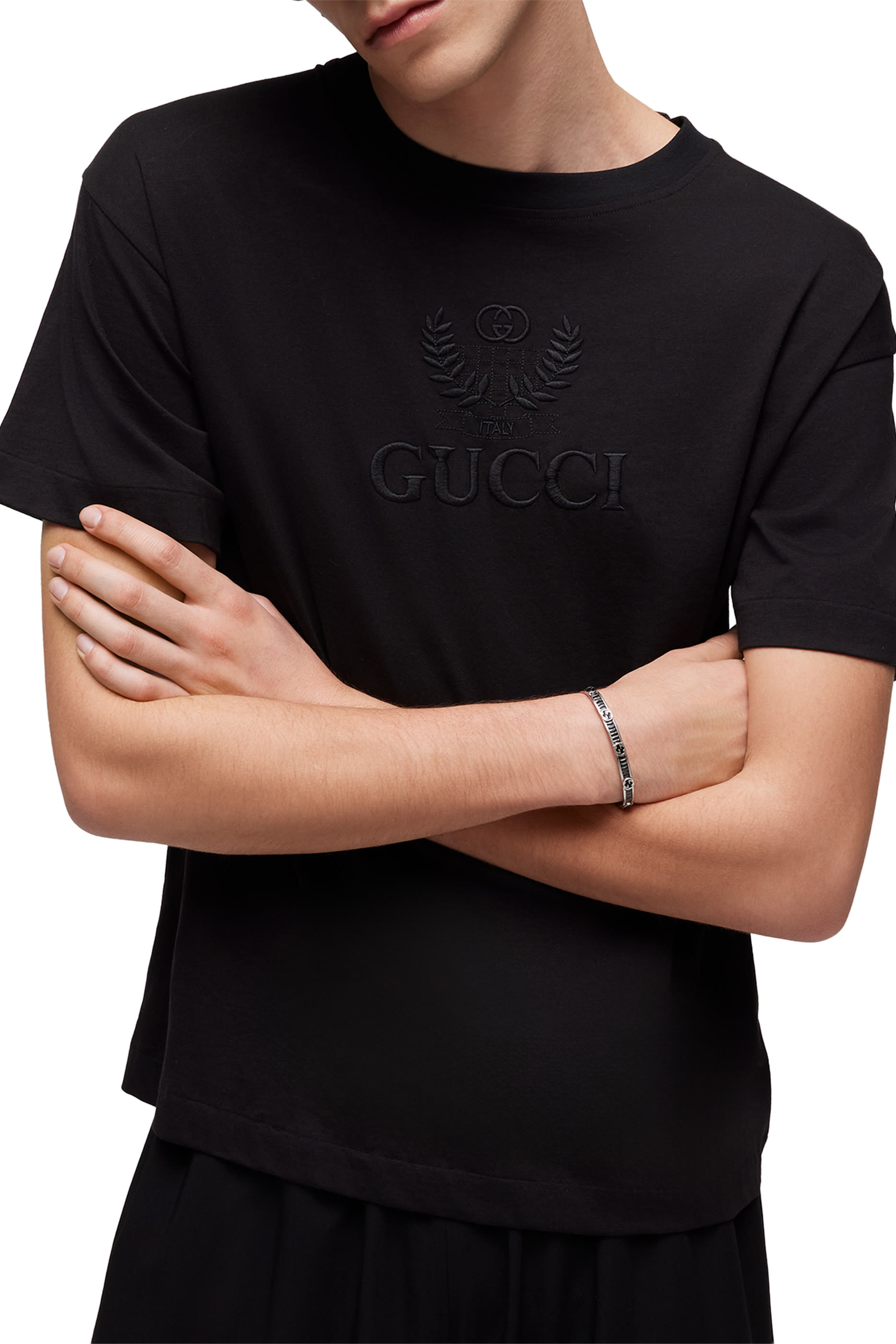 Logo Crest Embroidery T-Shirt