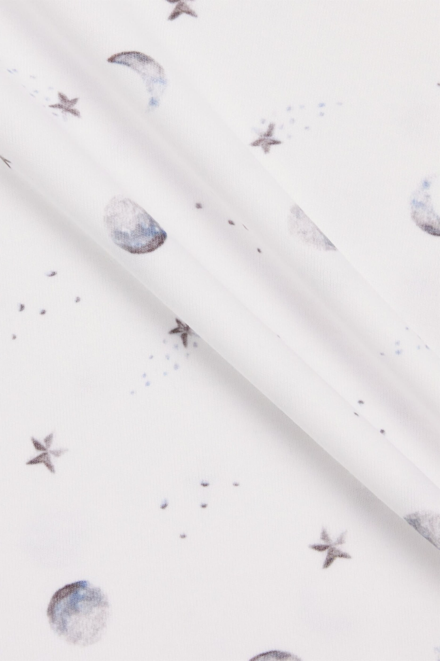 Kids  Starlit Moon Print Long Sleeve Nightdress