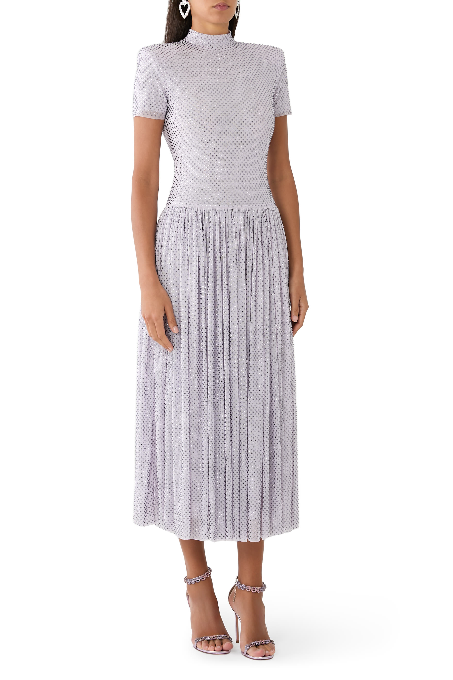 Rhinestone Midi Dress