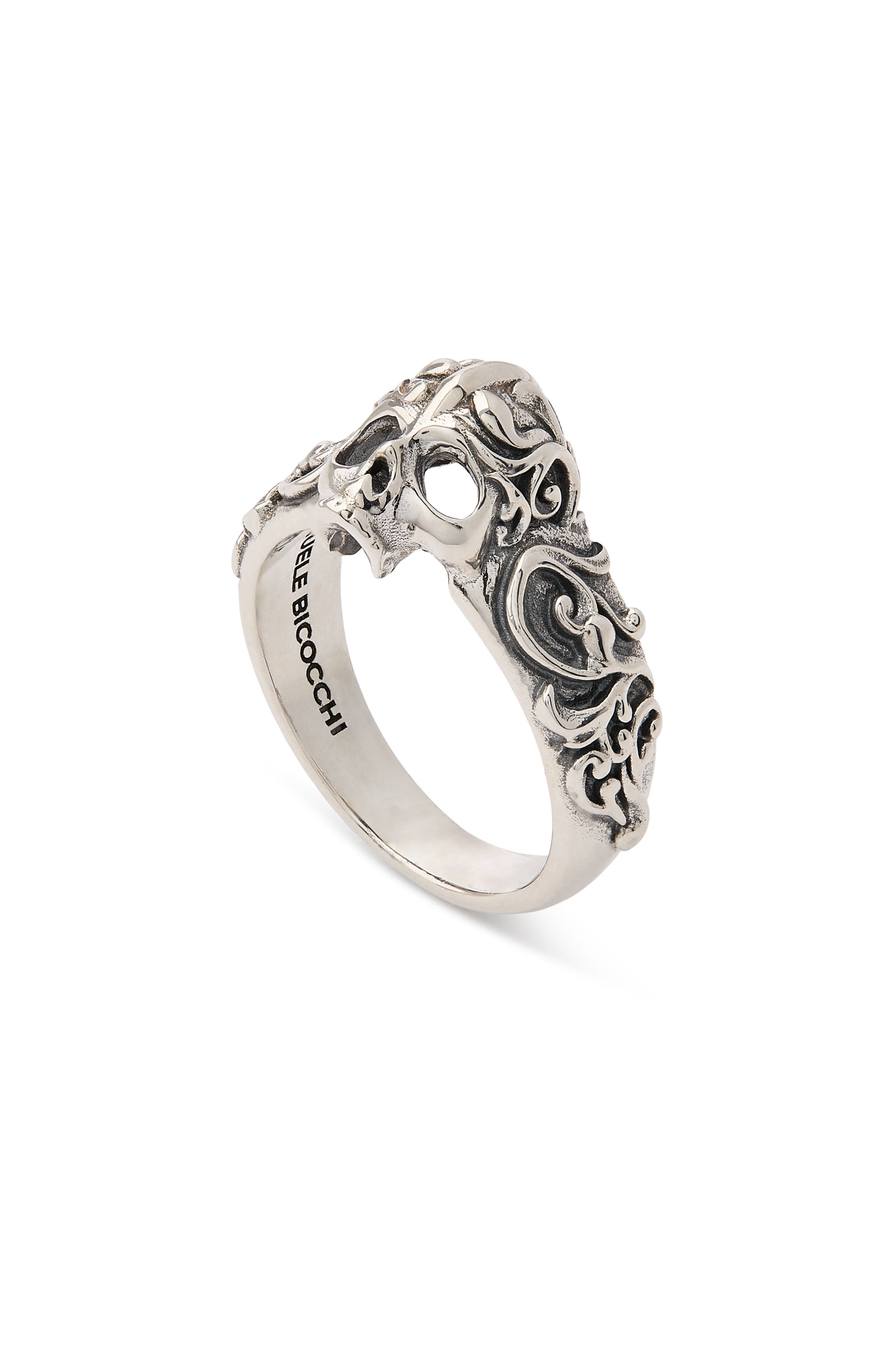 Skull Ring, Sterling Silver