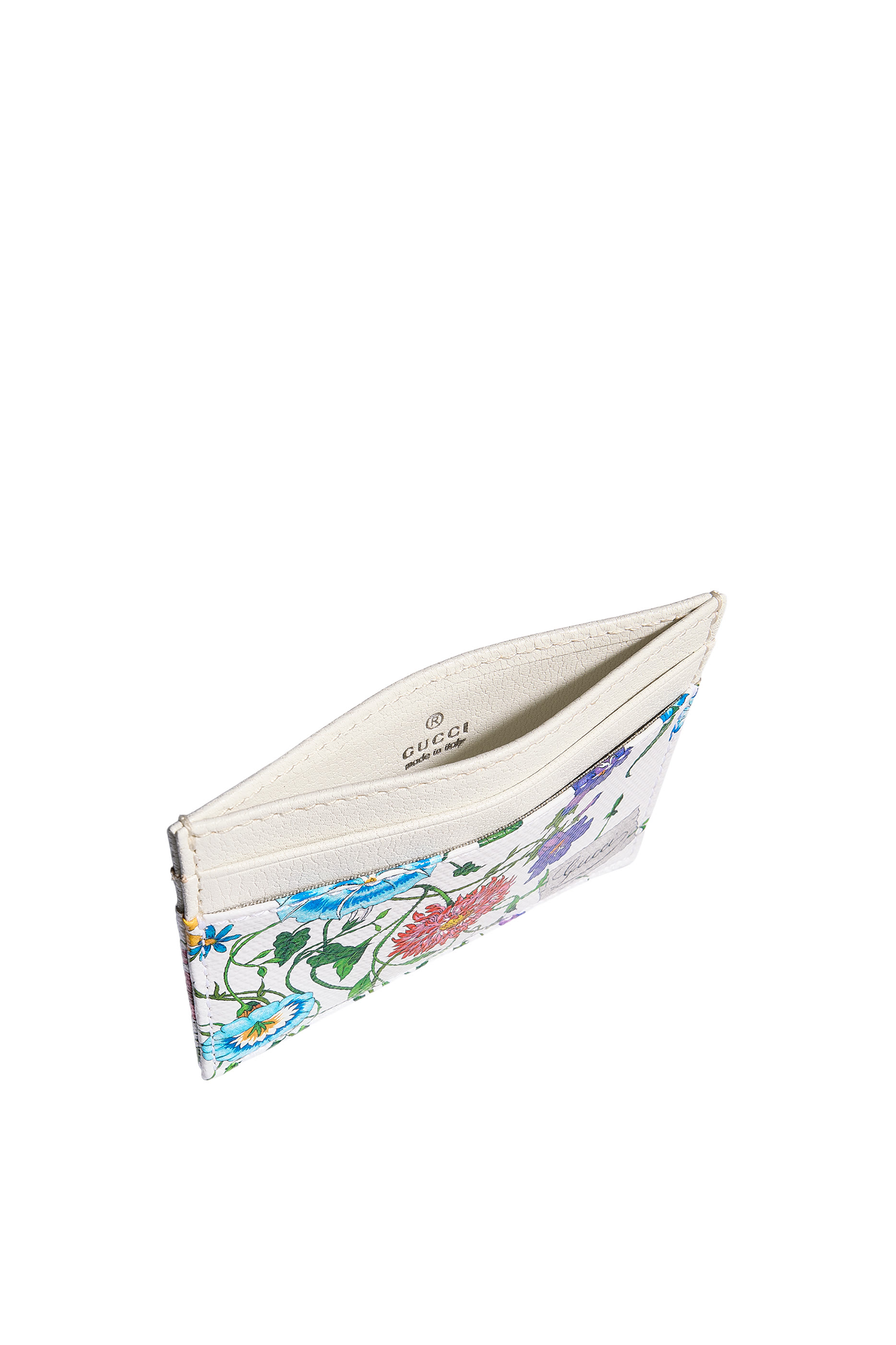 Flora-Motif Card Case
