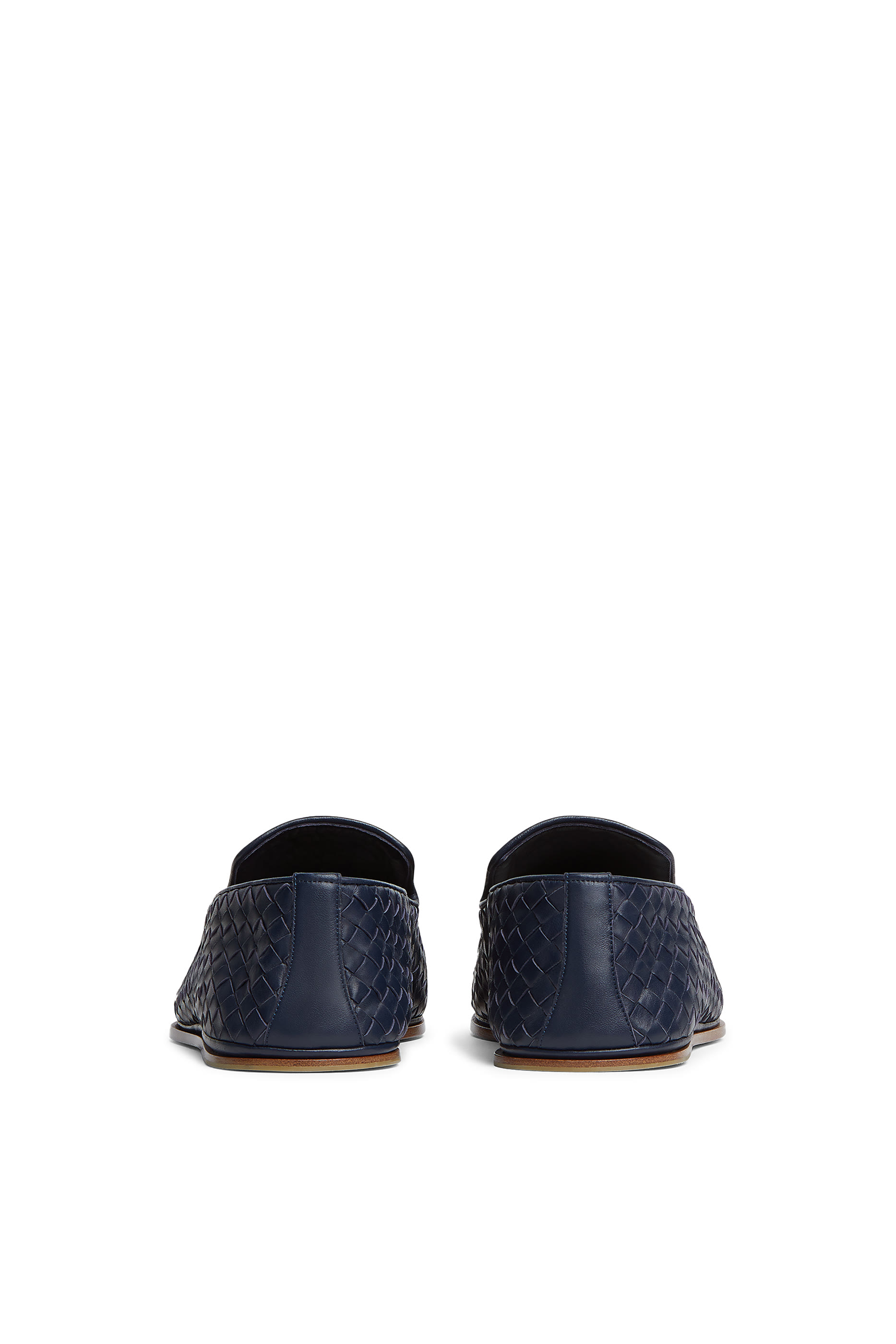 Intrecciato Leather Slippers