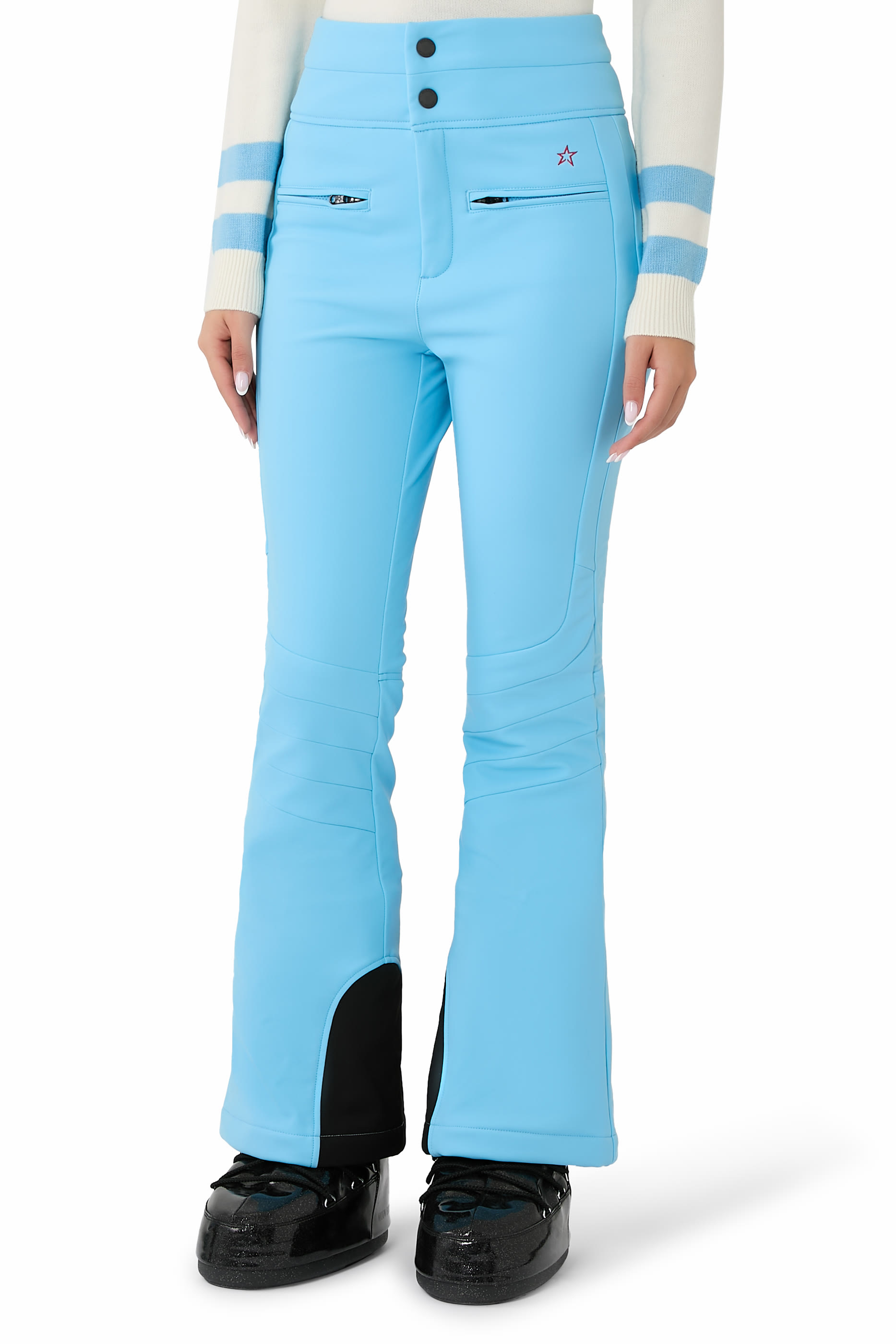 High-Waist Aurora Flare Ski Pants