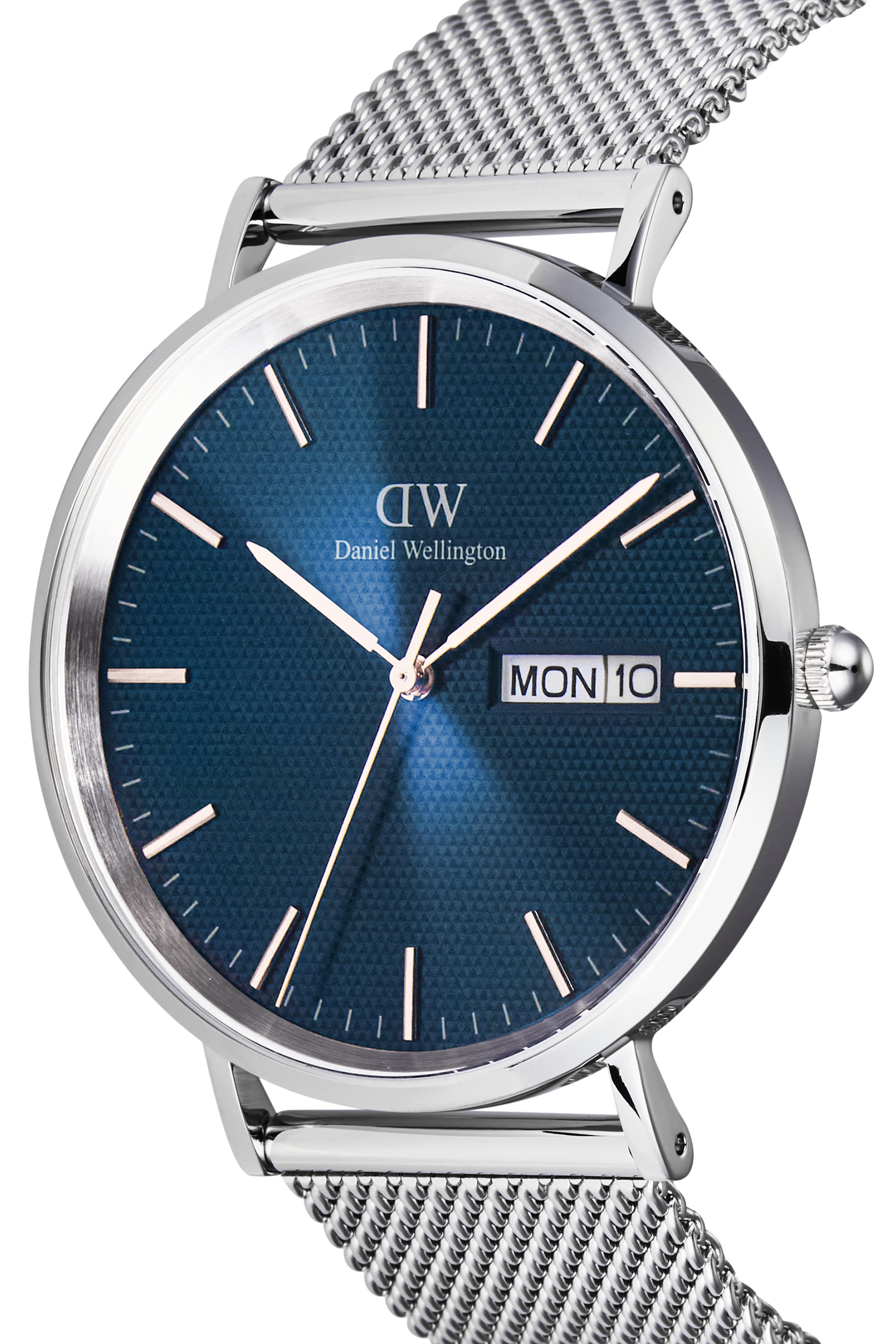 Classic Day Display Sterling Arctic Watch, 40mm
