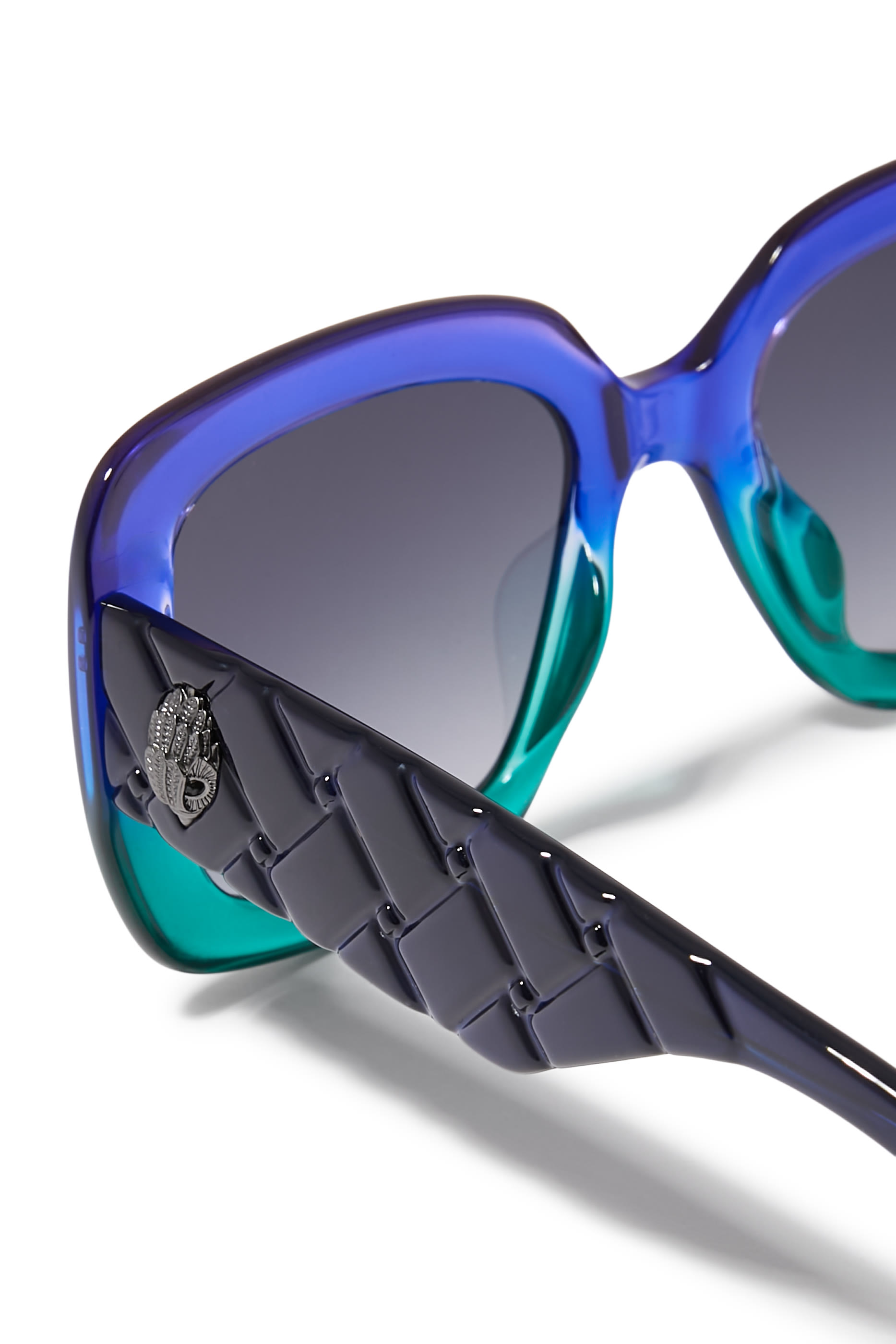 Quilted-Effect Eagle Sunglasses