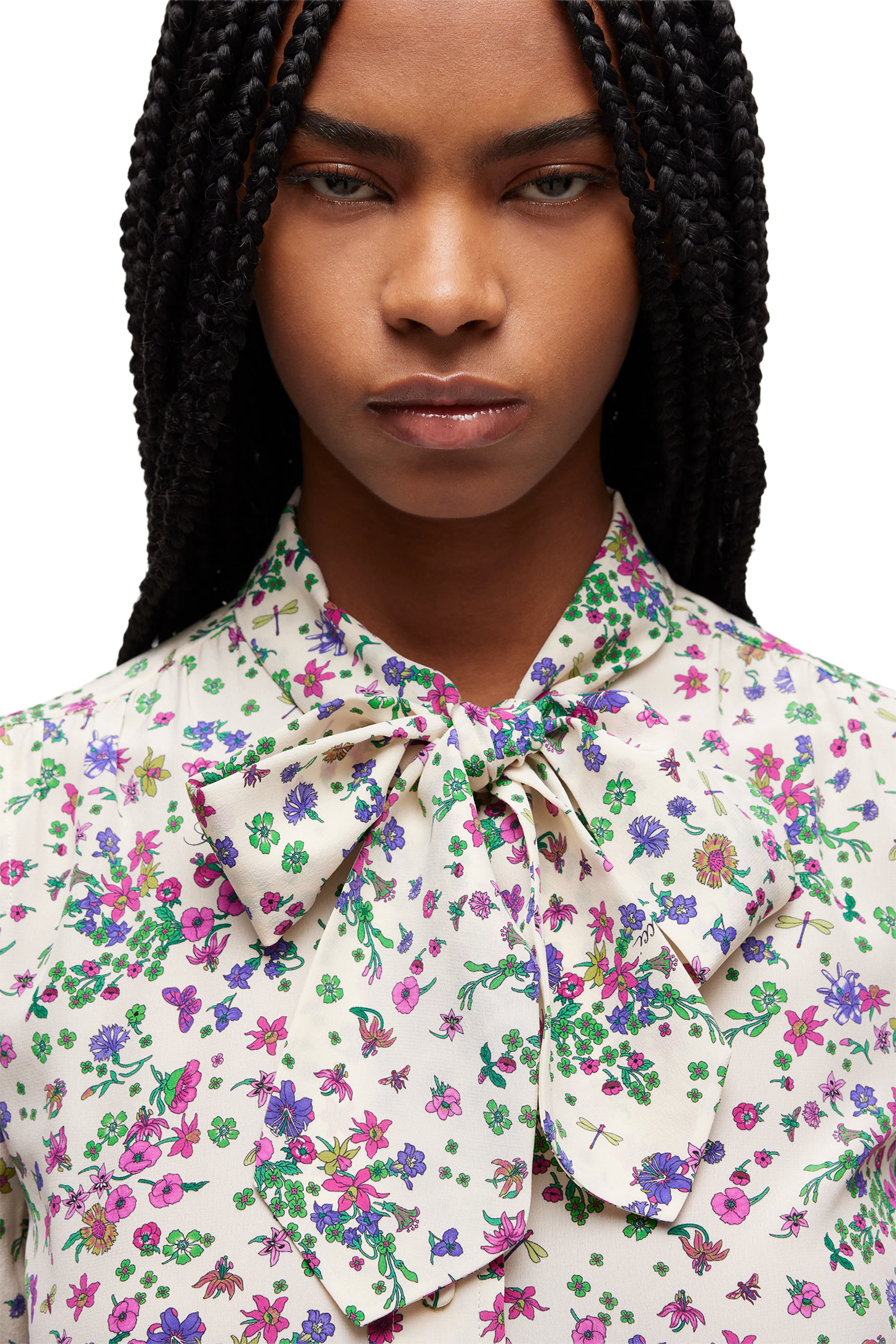 Printed Silk Shirt 
