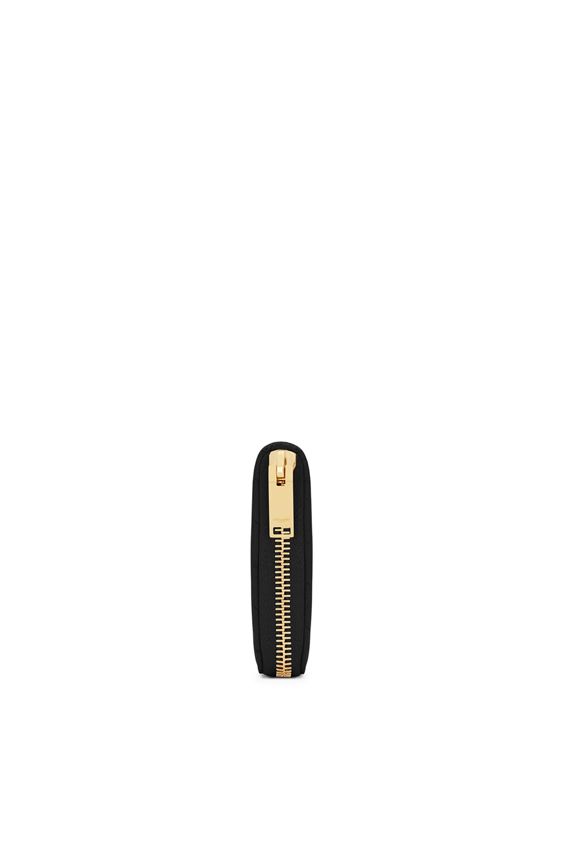 Cassandre Matelass&eacute; Zip Around Wallet in Grain De Poudre Leather