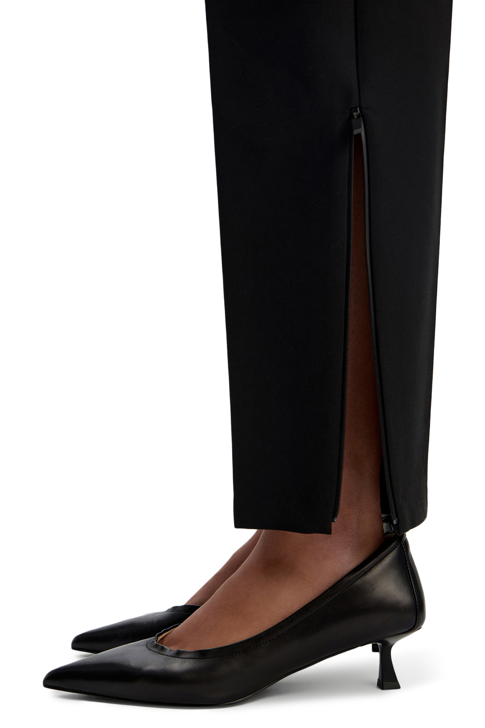  Zip-Detail Trousers