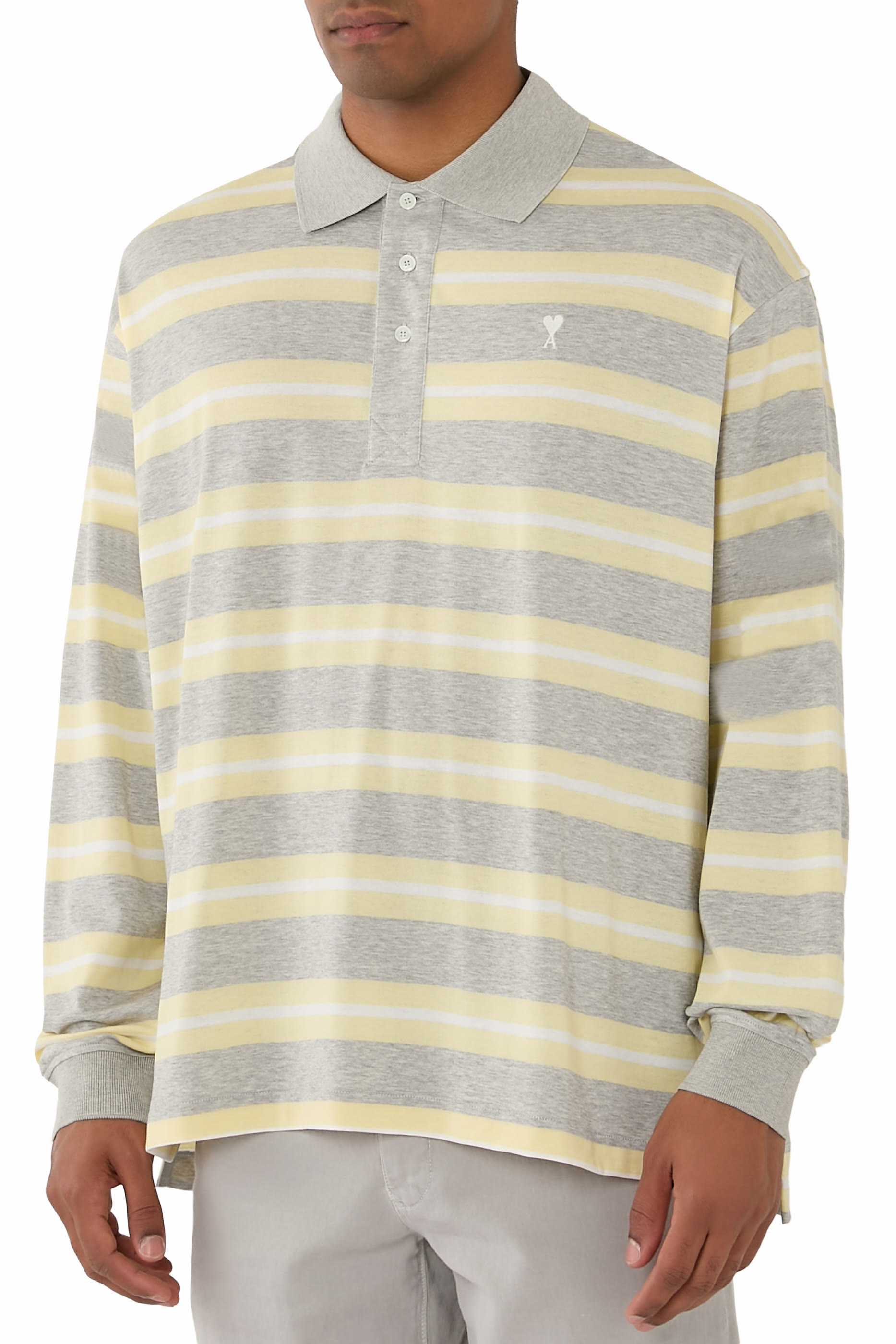 Logo Embroidered Cotton Polo