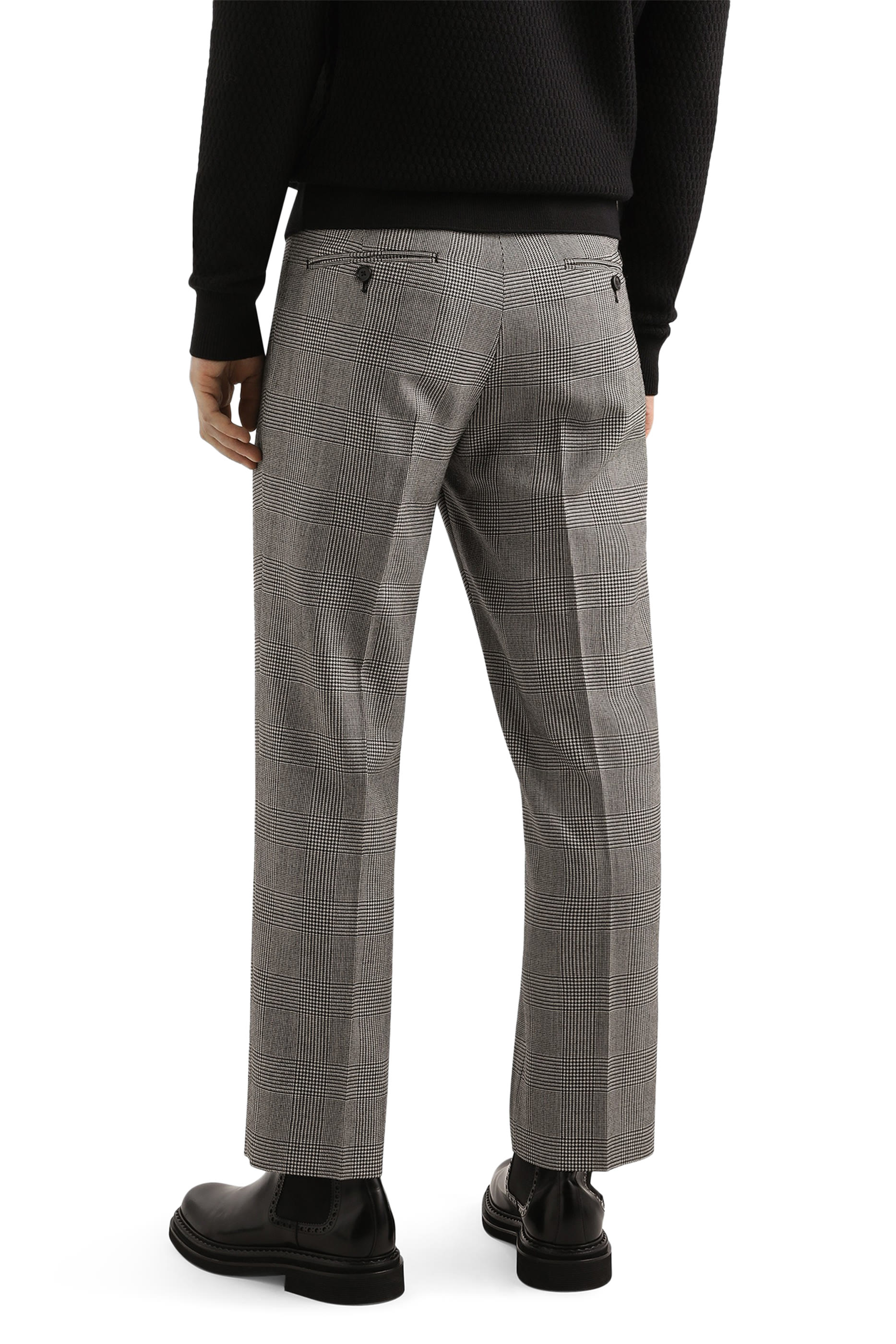 Glen Plaid Trousers