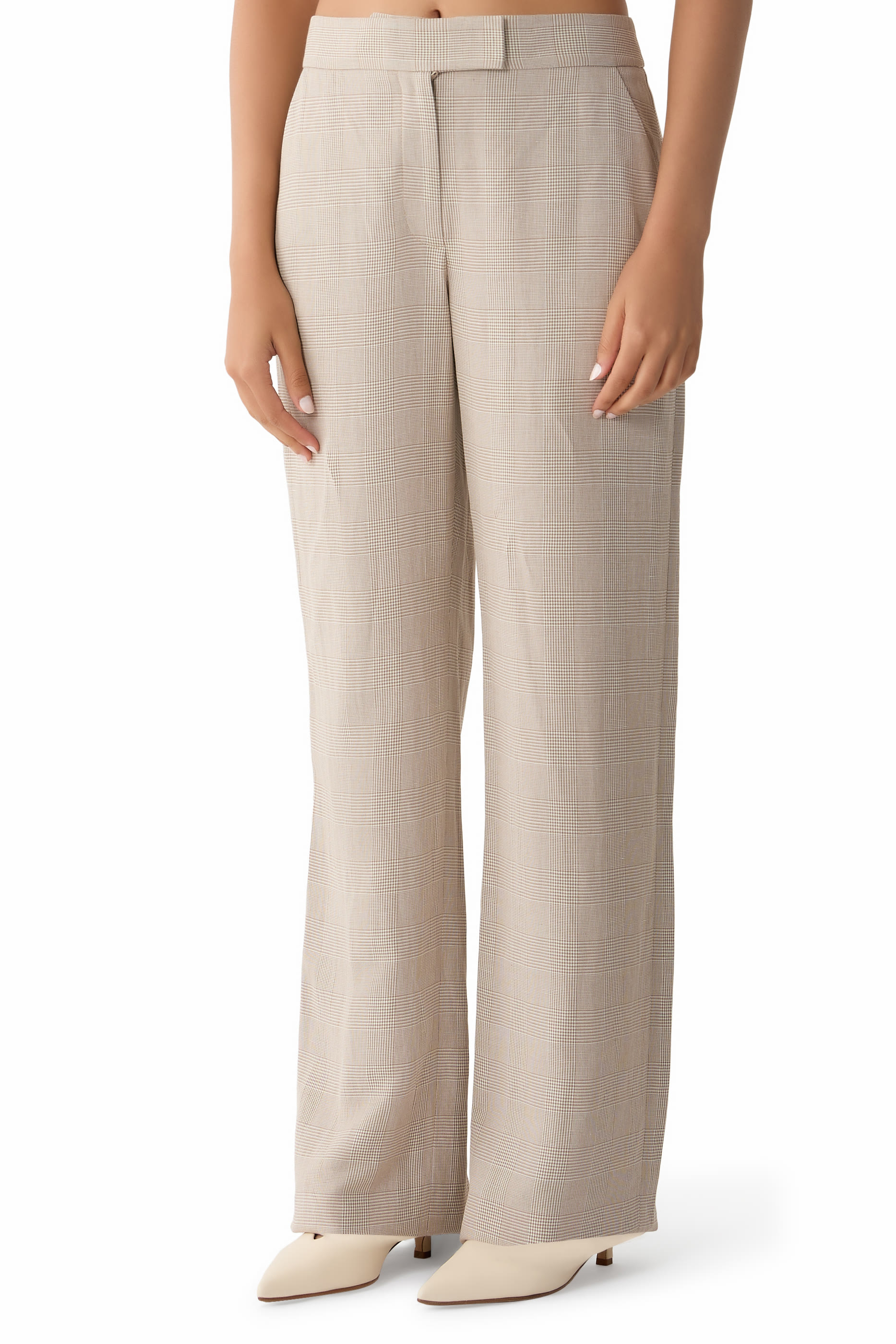 Broderick Plaid Pants 