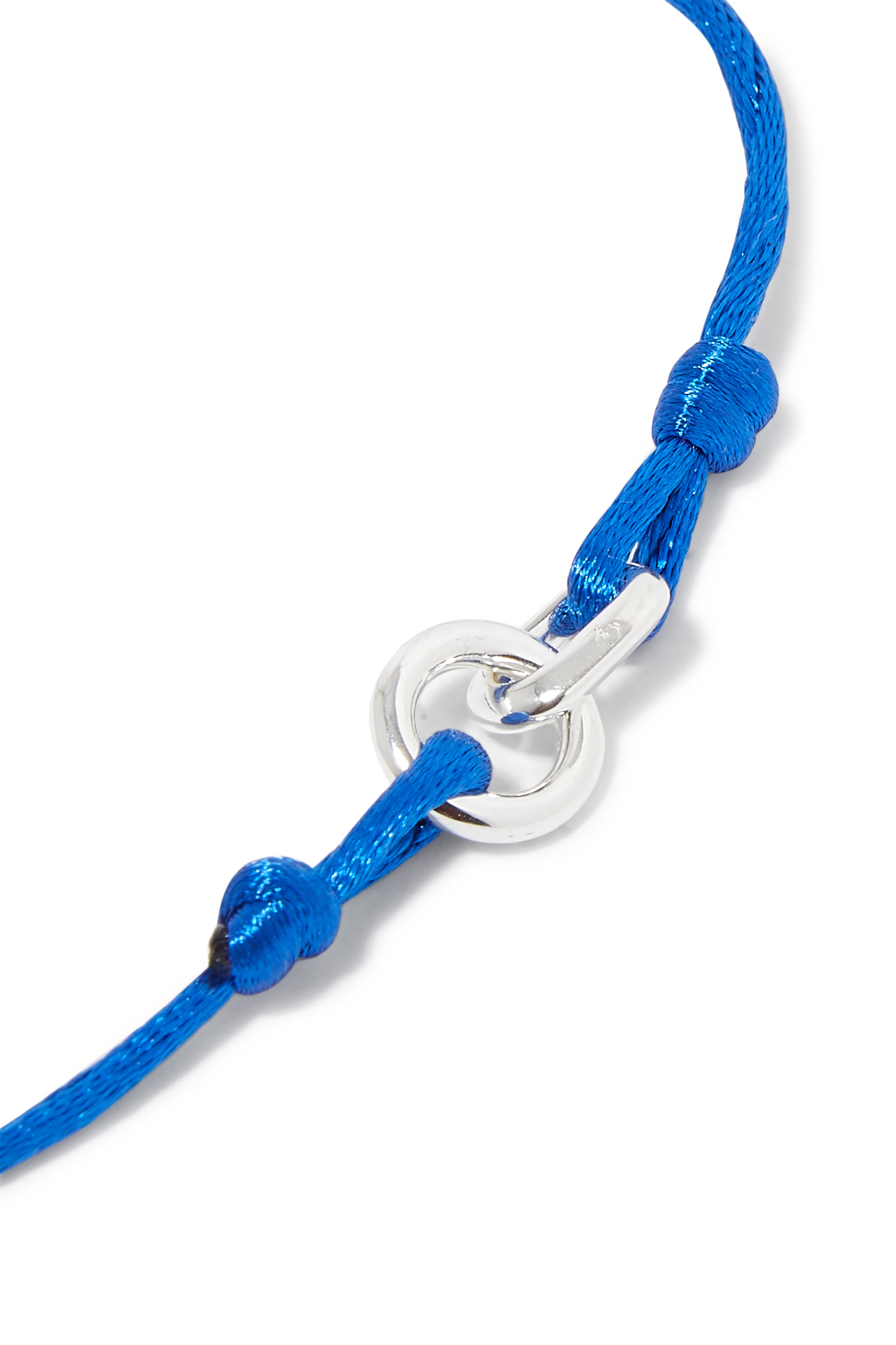 Element Bracelet, .925 Sterling Silver  Korean Silk Cord