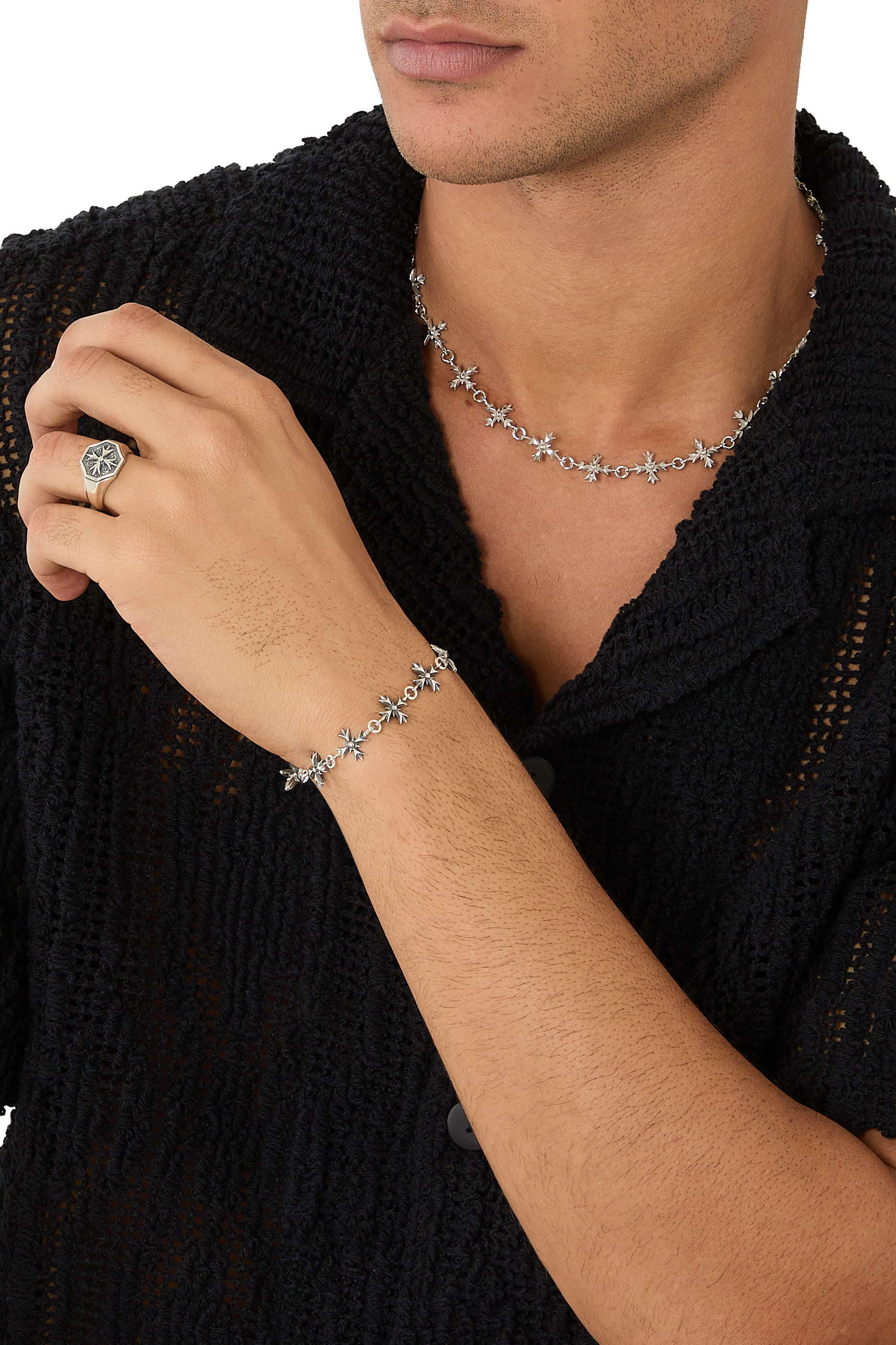 Crest-Charm Necklace