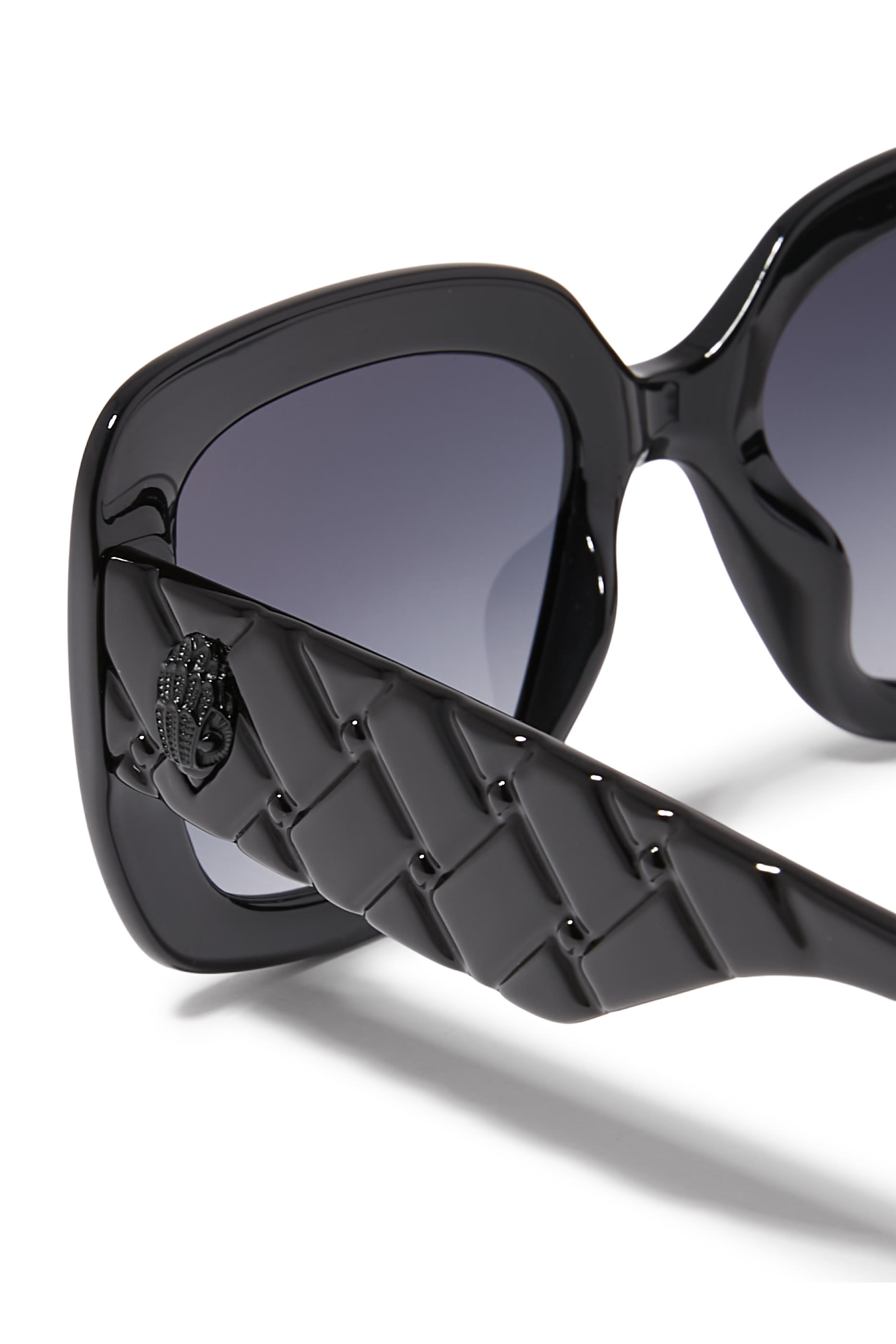 Quilted-Effect Eagle Sunglasses