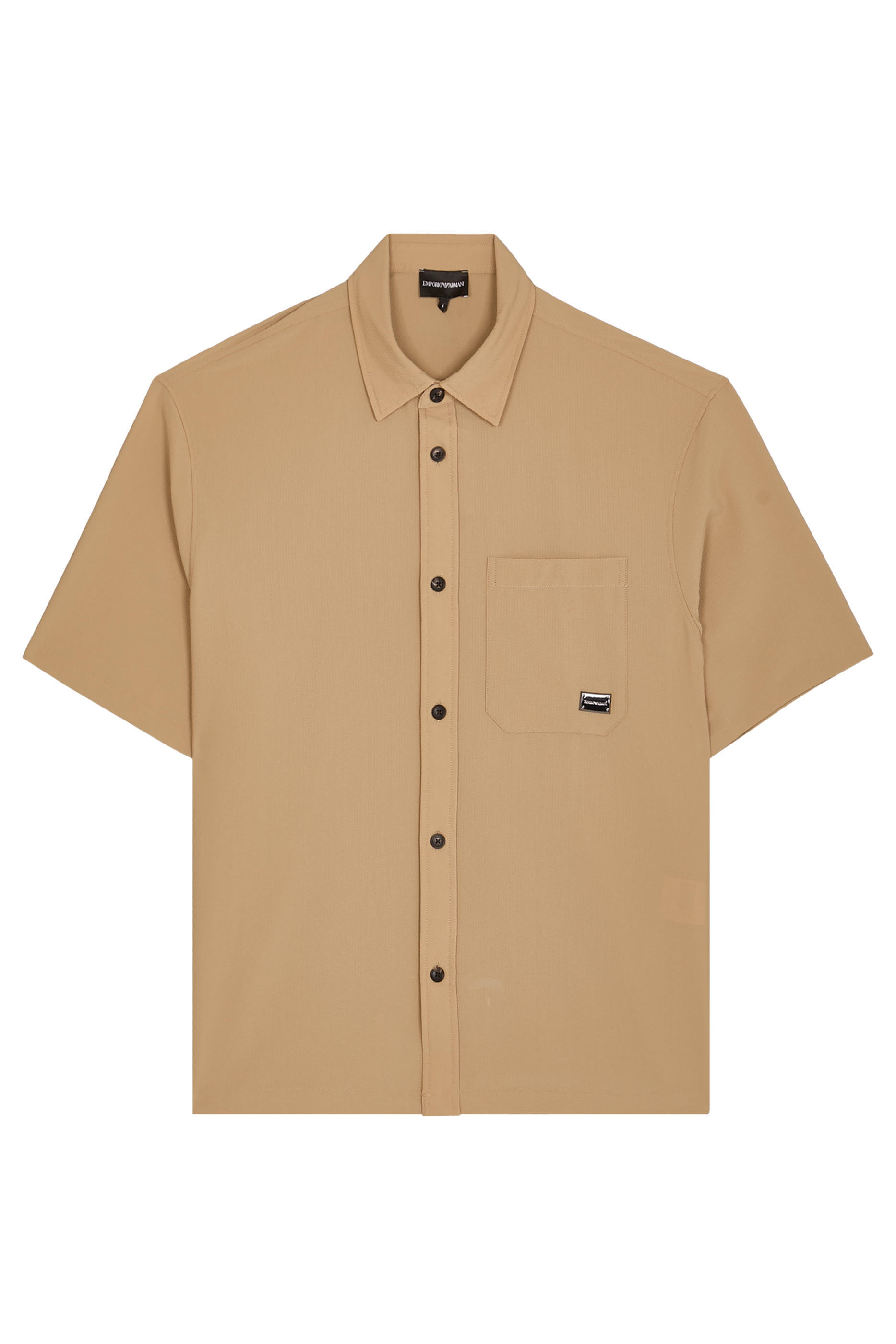 Seersucker Short Sleeves Shirt