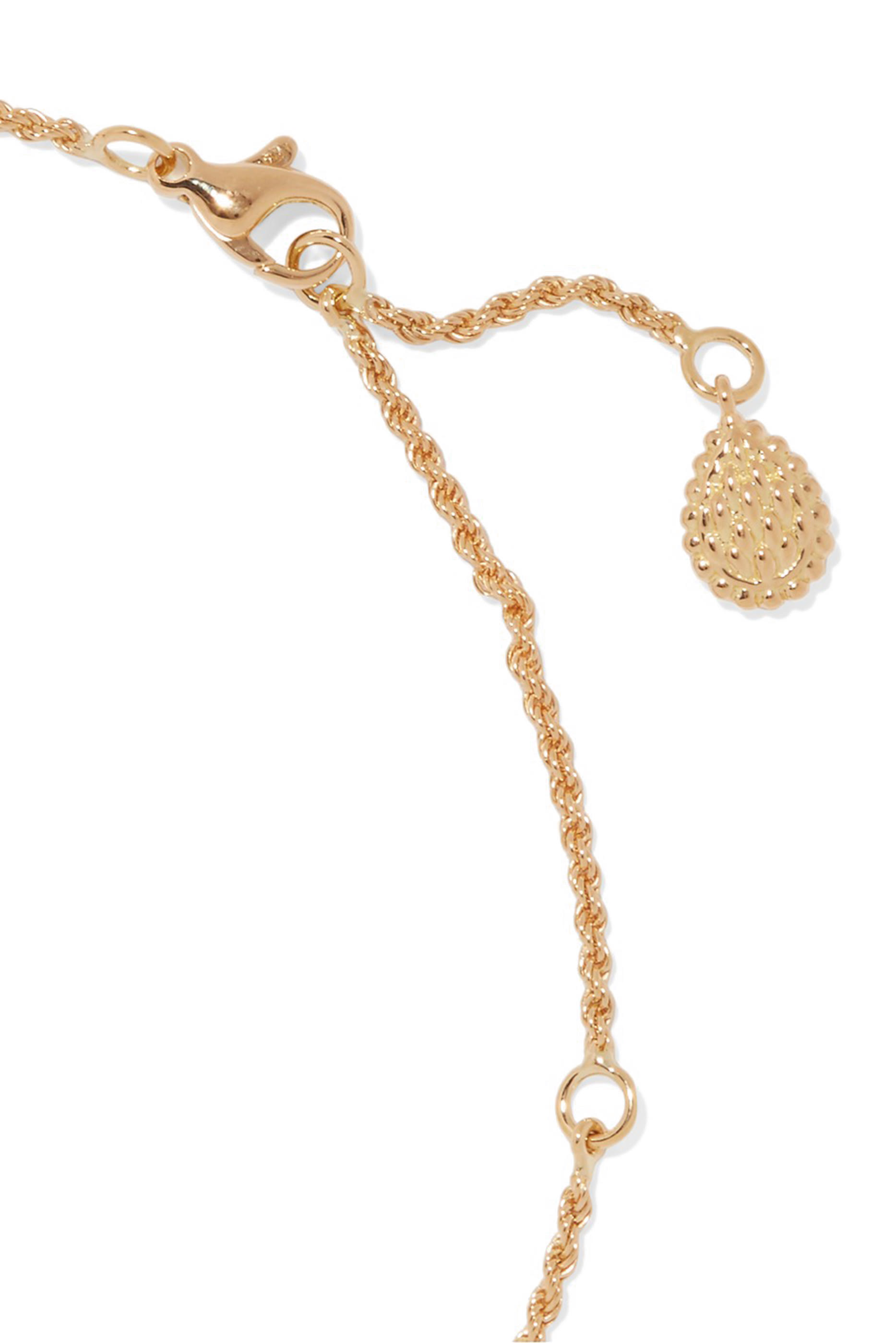Serpent Boh&egrave;me M Motif Pendant, 18k Yellow Gold  Diamonds