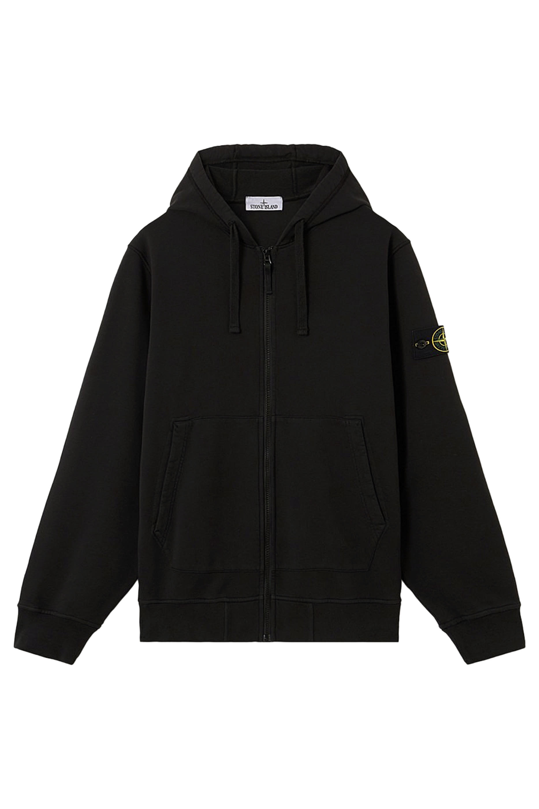 Regular-Fit Zip-Up Hooded Sweatshirt with Pockets